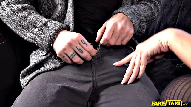 Tights ripped, pussy fucked