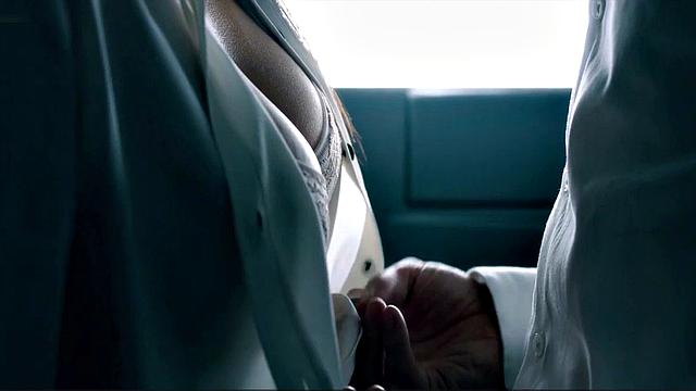 Natalie Martinez sex in the elevator