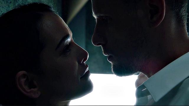 Natalie Martinez sex in the elevator