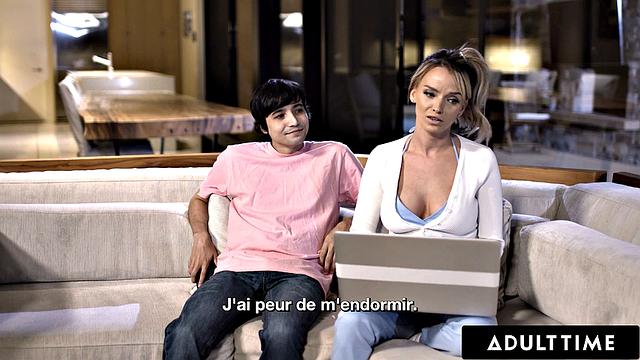 ADULT TIME - MILF Pristine Edge Is Kept Up All Night By Stepson's Desire To Fuck