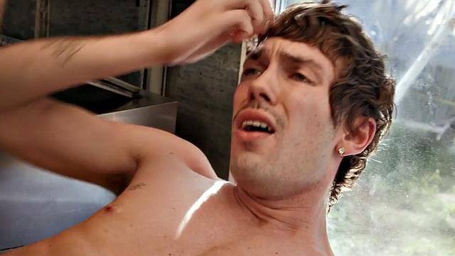 Skinnier stud assdrilled till cum in the kitchen