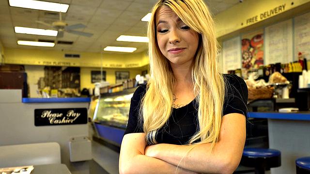 Waitress POV - Kenzie Reeves - College Cutie