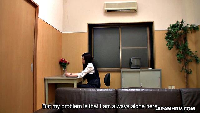 Kaoru Sakaki fucked to keep her secret safe