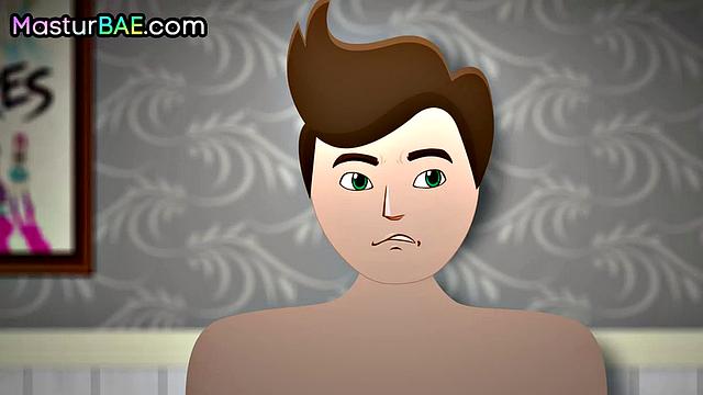 Horny redhead banged by lucky stud