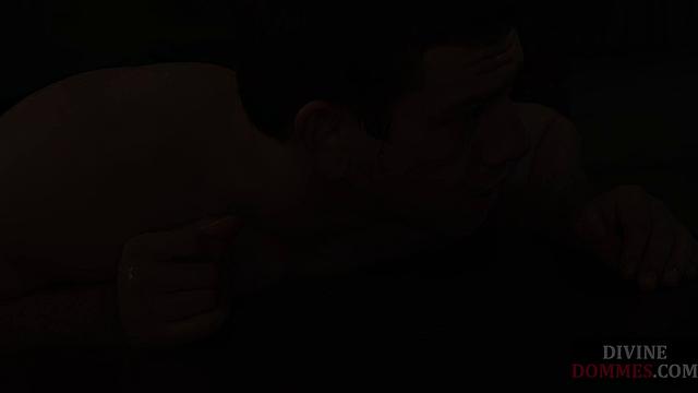 Mean femdom dominating an incel