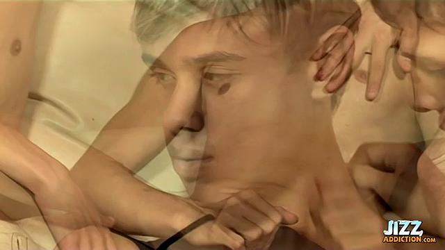 Steamy Threesome with Hot Twink Dicks - Dylan, Ian, and Ashley