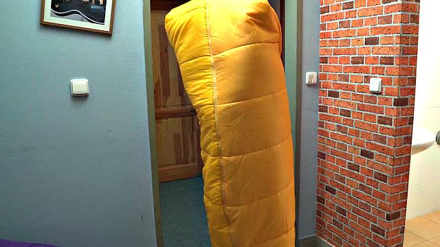 Stuck In Sleeping Bag