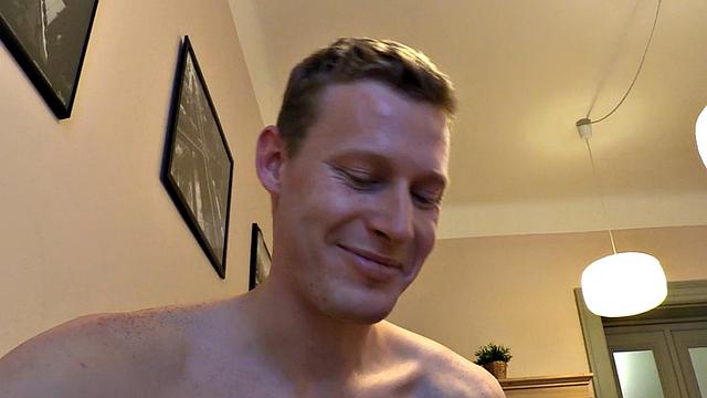 Pulled Euro twink POV nailed for cash after casting