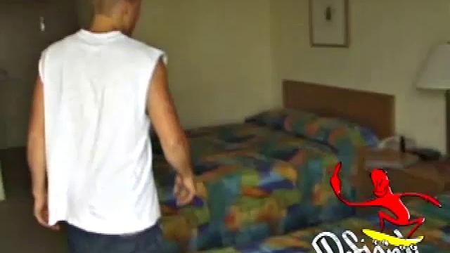 Tax Arche is a young straight guy, who needs a good porn magazine to help him get hard and shoot his load. He als oenjoys a bit of play with a dildo. After shooting his load, Tax heads to the shower and continues playing with his cock.