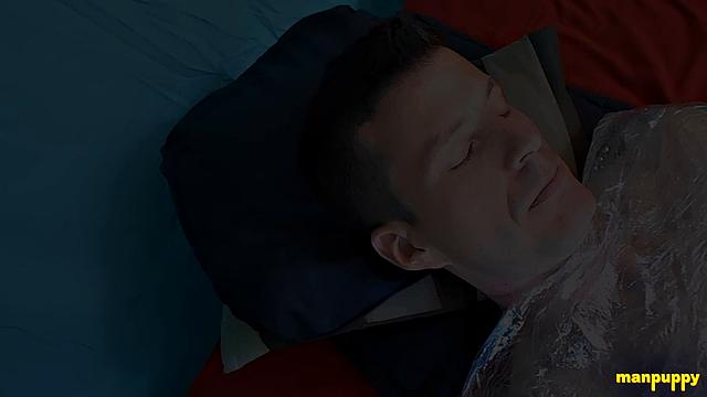 Psycho Boss Foot Tickling In Plastic Wrap Bondage - Jeff Drizzle &amp; Richard Lennox