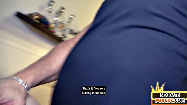 Real amateur babe sucks in public and gets fucked