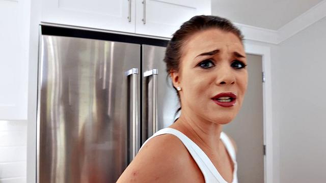 Hot American roommate gets wet and wild with a hot tattooed babe in reverse cowgirl position