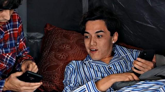 MILF rammed in 3some before swallowing load