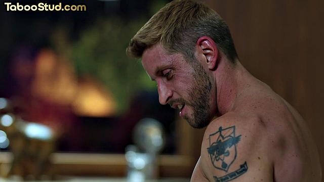 Handsome twunk analfucked in 3some