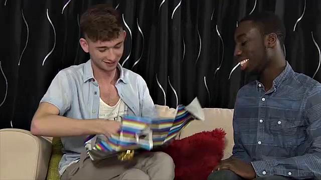 Birthday Boy Jacob Takes Big Black Cock - Jacob &amp; Drew