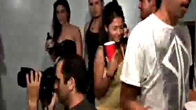 Sexy college teen fucked by cock