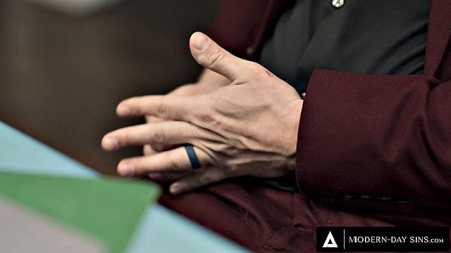 MODERN-DAY SINS - Sneaky Husband Bangs Busty Wife Rachael Cavalli After Fucking His MISTRESS