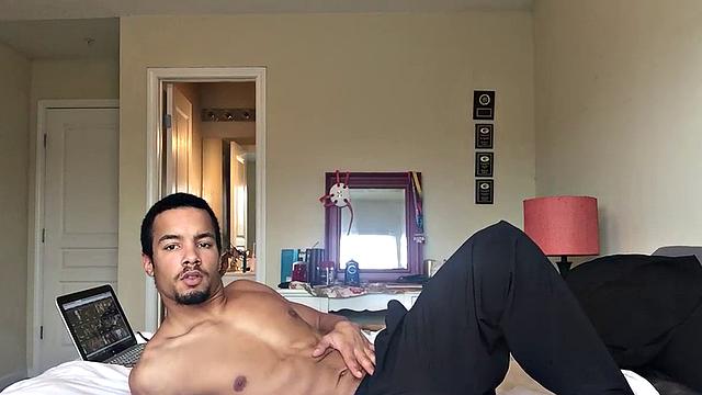 Hung Buff Donavon Dildo Jacking