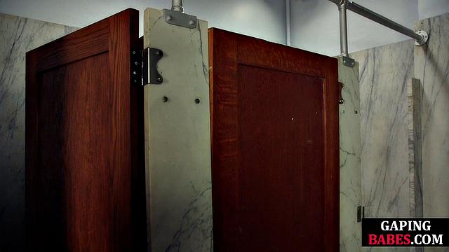 Naughty les sluts anal fisting in 3some