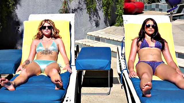 Arya Fae and Avi Love Have a Sexy Spring Break Together