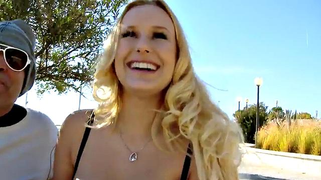 Real outdoor sex with Spanish MILF