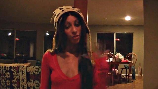 Tiny Trisha with Small Tits.