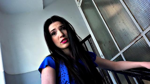 Raven Haired Euro Chick Gets Banged