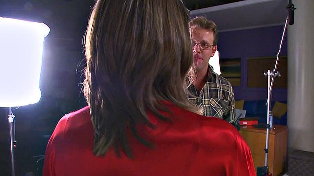 Two cocks help the 60something