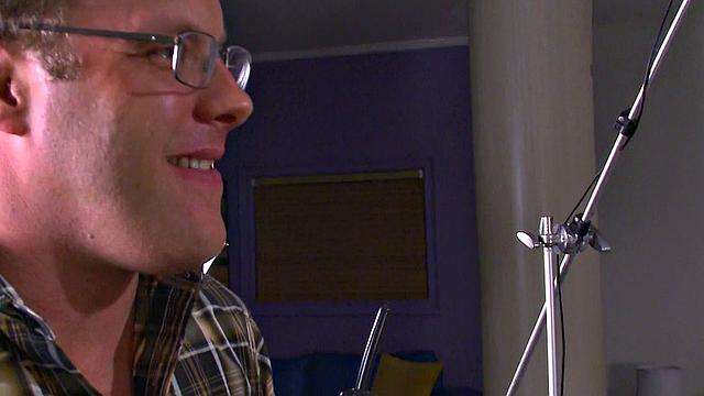 Two cocks help the 60something