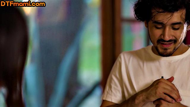 Stunning MILF bouncing on stepson's cock