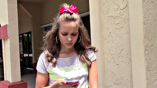Small Teen Has Daddy Issues