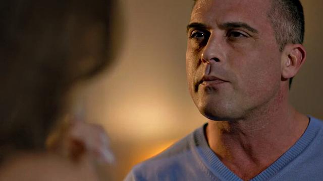 Busty trans beauty barebacking boyfriend in duo after seduction