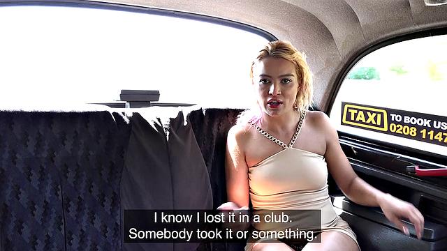 Blonde slut takes on two cocks in public in wild anal threesome