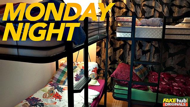 Late Night Fun at College Dorm