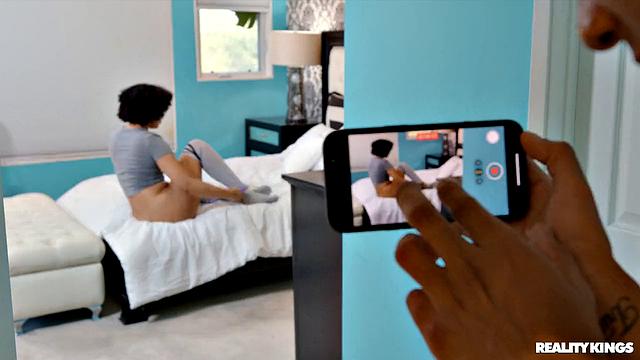 Spying On Yoga Roommate