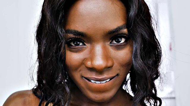 Showing Her Blowing Abilities