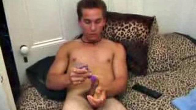 Brock Labelli with Dildo