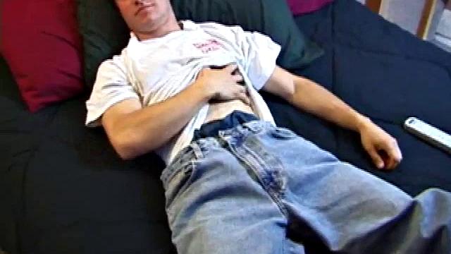 Kenny Jerks Off With Toy