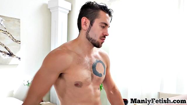 2 muscled patients anal smashing therapist