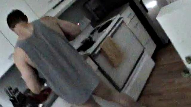 Amateur GF showering