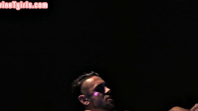 Big Trans deepthroating lovers dick