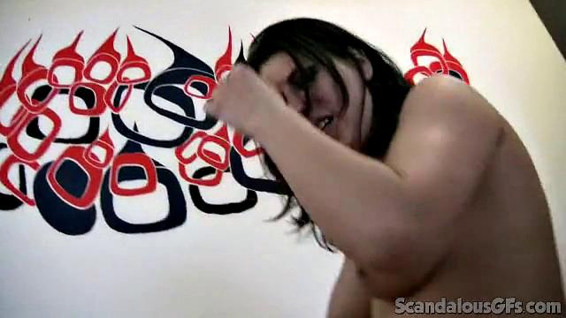 Sexy Busty Girlfriend Rides Her Boyfriend Hard