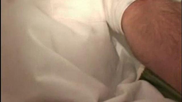 Ron strips down and gets fucked hard at work