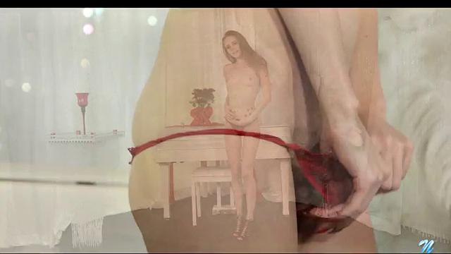 блондинка в прозрачном белье: такой валентинки ты не ждал