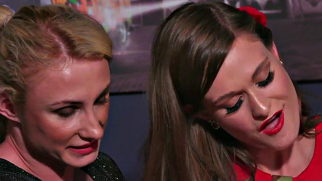 CFNM dominant group by slutty amateur MILFS