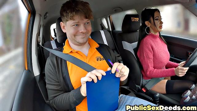 Bigtitted inked bae pussyfucked by teacher