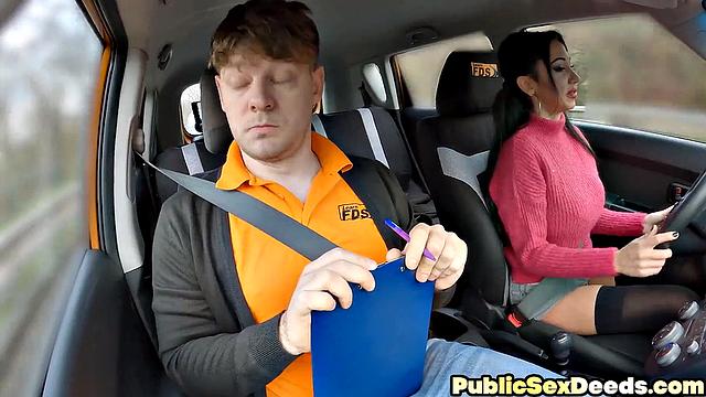 Bigtitted inked bae pussyfucked by teacher