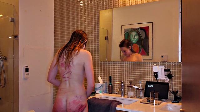 Painal fuck teen revels in ass fucking