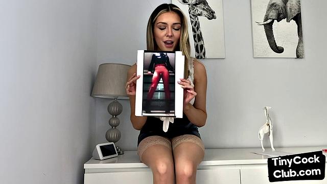 SPH solo babe talks dirty about small cocks in video