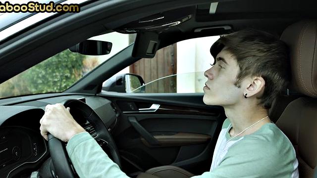 taboo skinny twink fucked by stepbrothers in a threeway